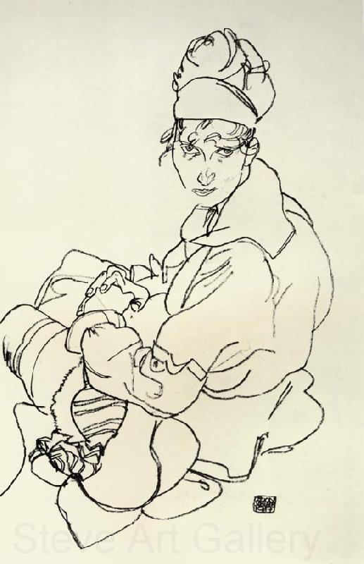 Egon Schiele Seated Woman Spain oil painting art